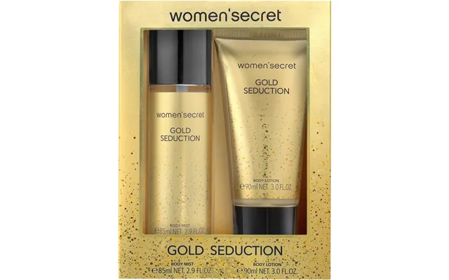 Women Secret Ws Gold Seduction Gift Set