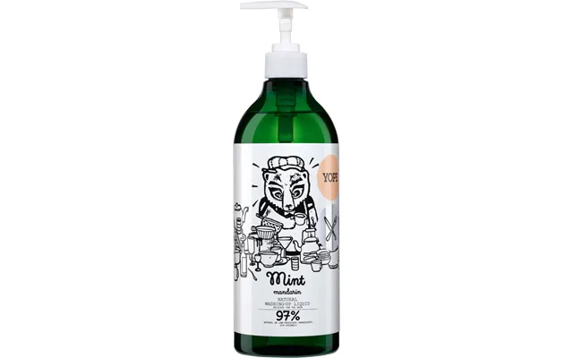 Yope Kitchen Natural Washing-up Liquid Mint & Mandarin 750 Ml