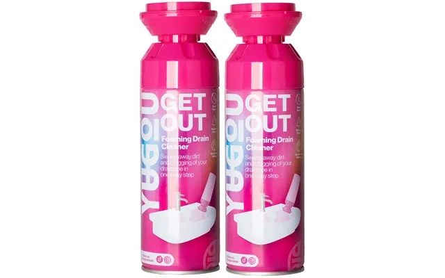 Yugou Get Out Foam Drain Cleaner Duo