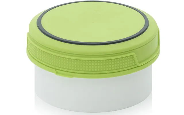 Auer Basic Gummi Dåse Med Skruelåg - Grøn