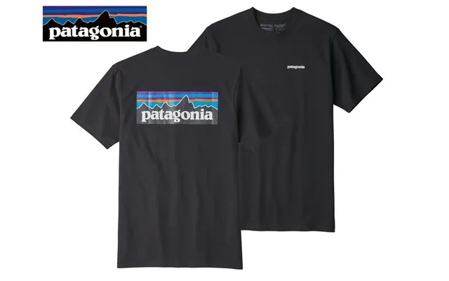 Patagonia M's P-6 Logo Responsibili-tee-black Blk -s