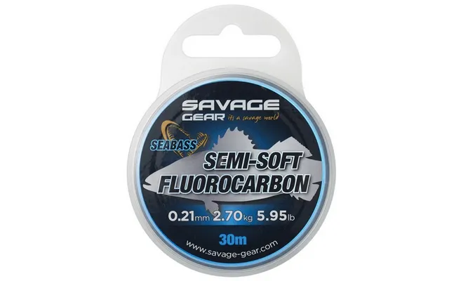 Savage Gear Semi-soft Fluorocarbon Seabass