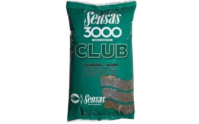 Sensas 3000 Club Foderblanding-skalle Sort Gardons