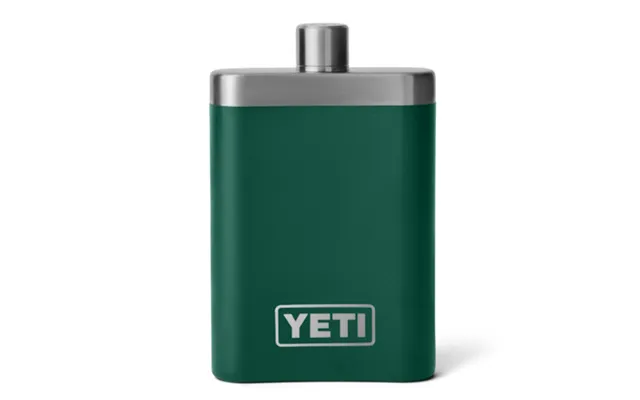 Yeti Rambler Flask-black Forest Green