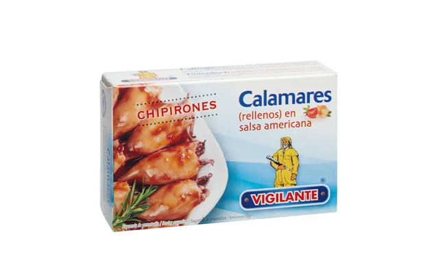 Calamares Rellenos En Salsa Americana