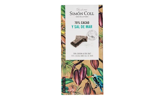 Mørk Chokolade Med Havsalt - 70%