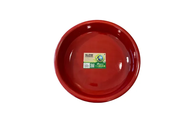 Rødt Lerfad Graupera - 17cm