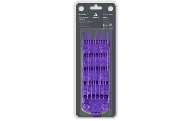 Andis Master Dual Magnet Small 5-comb Set 1 Sæt