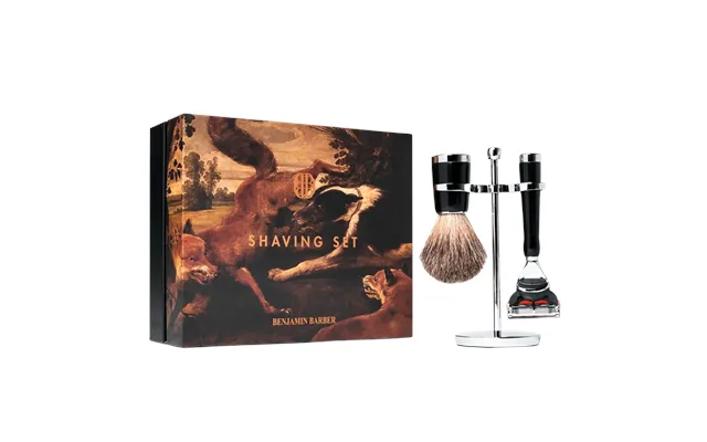 Benjamin Barber Classic 3-piece Shaving Set Ebony Fusion