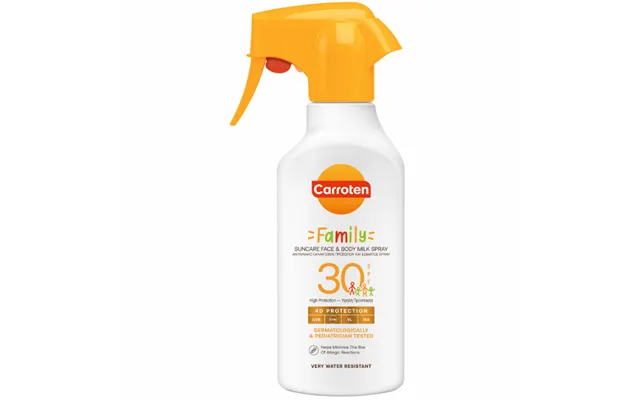 Carroten Family Face & Body Milk Trigger Spf 30 270 Ml