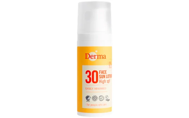 Derma Sun Ansigtssolcreme Spf 30 50 Ml