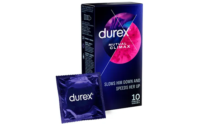 Durex Mutual Climax Kondomer 10 Stk