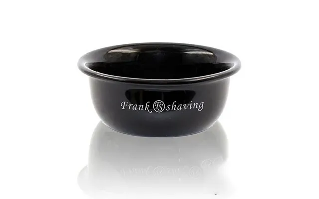 Frank Shaving Barberskål I Keramik Sort