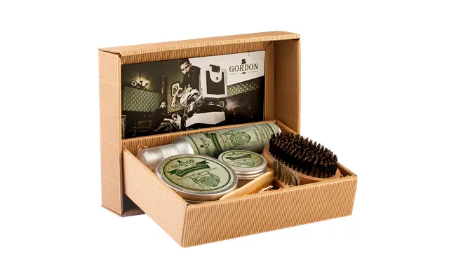 Gordon Gaveæske Beard & Moustache Kit D411 1 Sæt