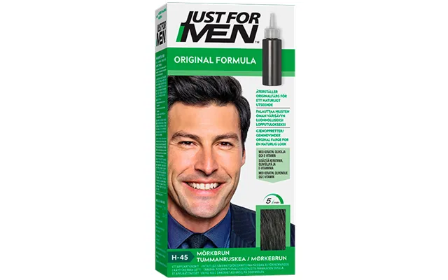 Just For Men Hårfarve Dark Brown 1 Stk