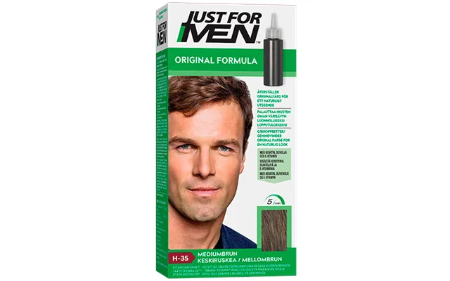Just For Men Hårfarve Medium Brown 1 Stk