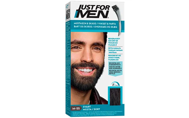Just For Men Skægfarve Black 1 Stk