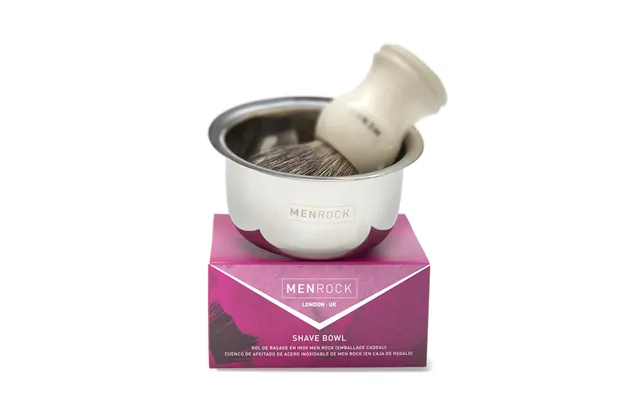 Menrock Stainless Steel Shaving Bowl