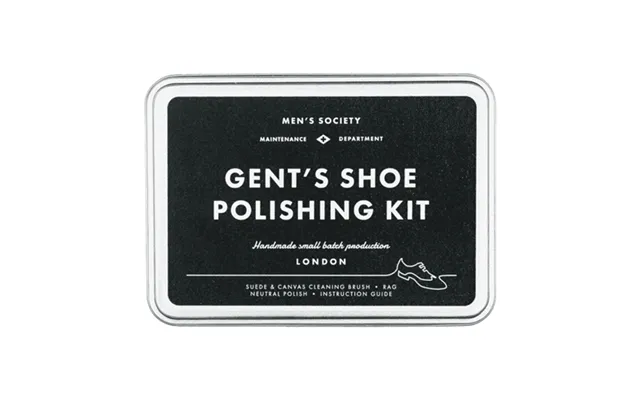 Men's Society Shoe Polishing Kit