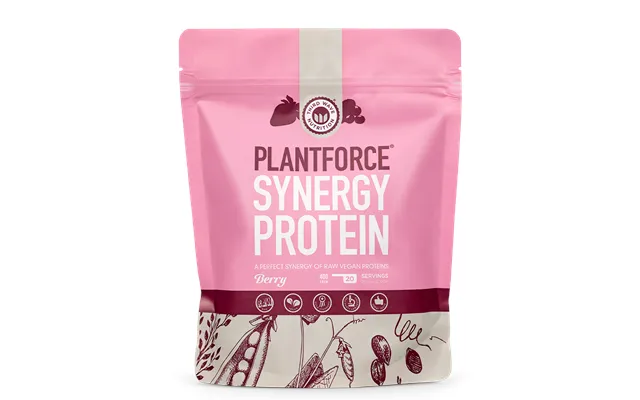 Plantforce Synergy Protein Bær 400 G