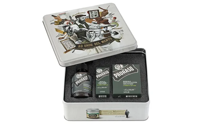 Proraso Gaveæske Til Skægpleje Cypress & Vetiver