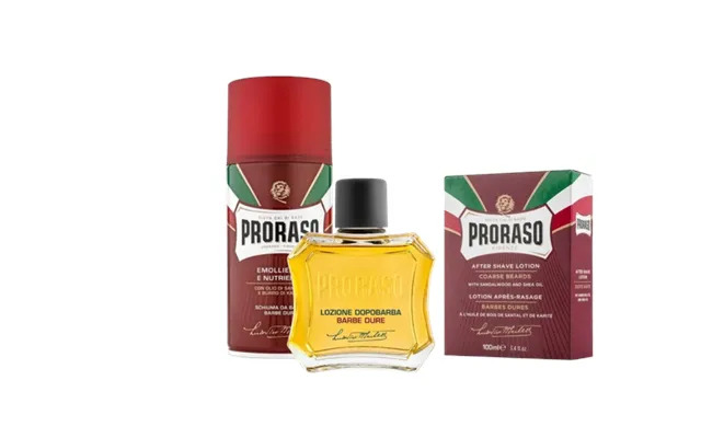 Proraso Shaving Kit - Sandeltræ & Sheasmør