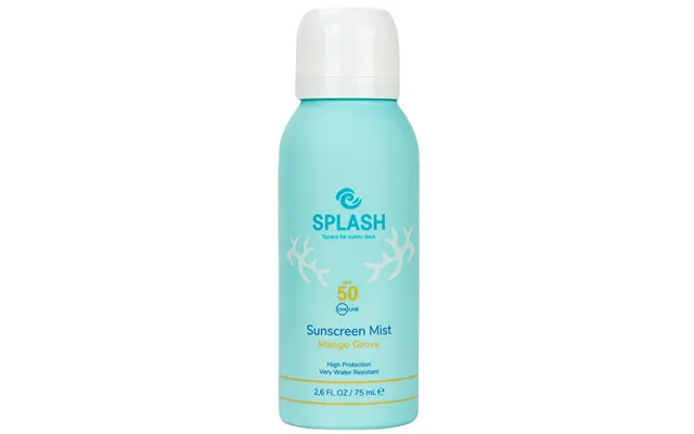 Splash Mango Grove Sunscreen Mist Spf 50 - Travel Size 75 Ml