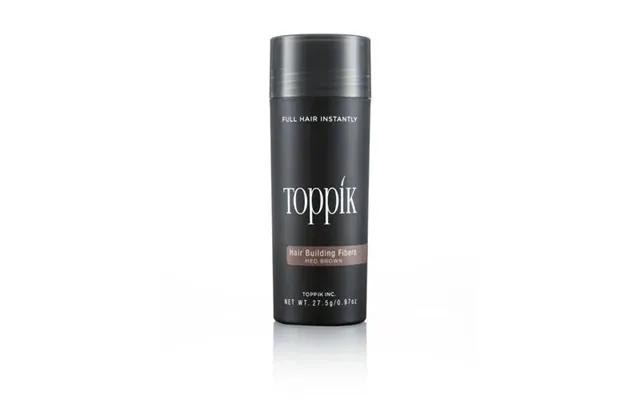Toppik Brun - Mikrofibre Der Bekæmper Hårtab 27,5 G