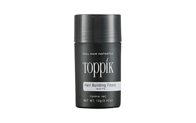Toppik Hvid - Mikrofibre Der Bekæmper Hårtab 12 Gr