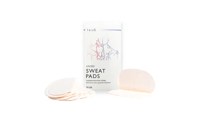 Twob Sweat Pads - Svedabsorberende Indlæg 16 Stk