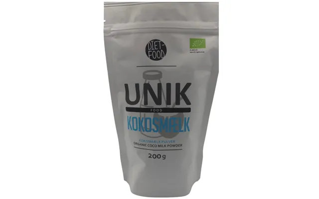 Unik Food Kokosmælk Pulver Ø 200 G