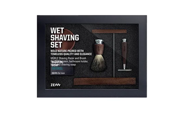 Zew For Men Wet Shaving Set 1 Sæt