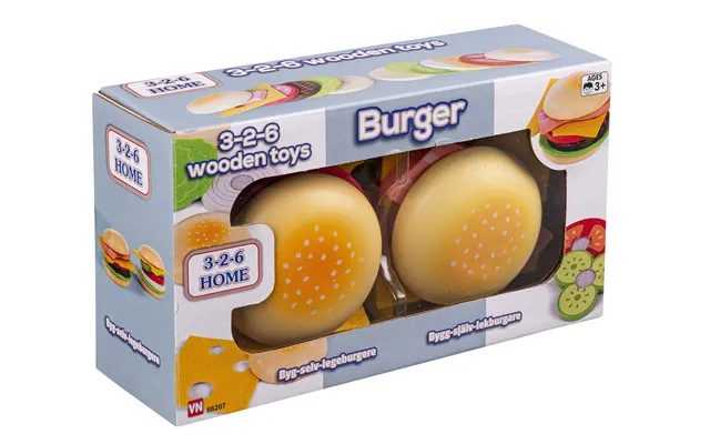2xtræ Burger Sætmvelcro