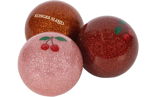 3 Pack Sparkly Balls