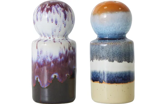 70s Ceramics Pepper & Salt Jar Stargaze