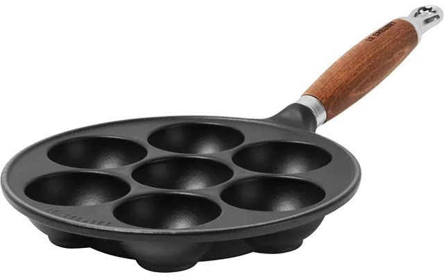 Æbleskivepande I Støbejern 20cm Matte Black