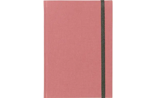 Bea - Notebook Med Elastik Bånd Rose