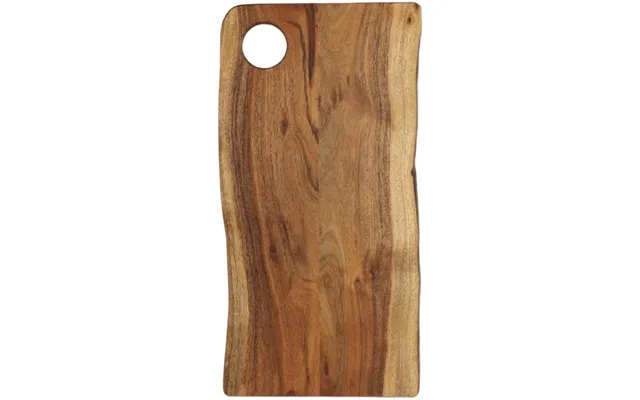 Board Raw Oiled Acacia Wood 25x50 Cm