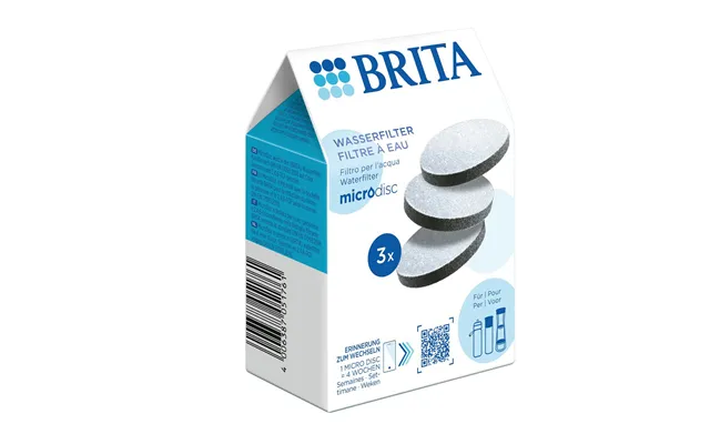 Brita Micro Disc 3pack Waterfilter White
