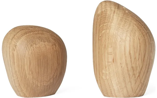 Cairn Salt And Pepper Shakers Set Of 2-oak