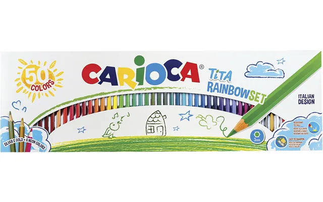 Carioca 50xfarveblyanter