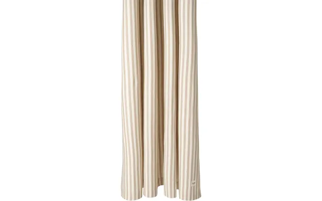Chambray Shower Curtain Sand Off-white