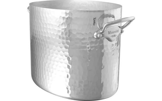 Champagnekøler Oval 26 X 20 Cm Hamret Aluminium