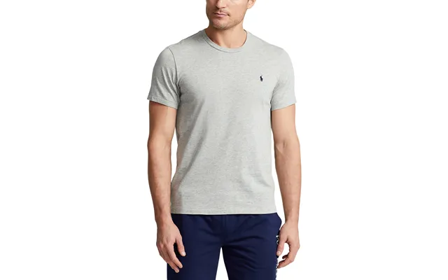Cotton Jersey Crewneck Sleep Tee