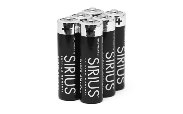 Decopower Aaa Batterier - 6stk Sæt