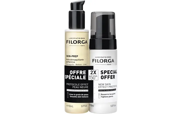 Filorga Filorga Skinprep Duo Cleansing Oil & Cleansing Foam 300ml