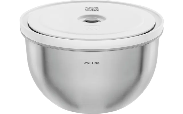 Fresh & Save Bowls Vakuumskål L 26 Cm - Rustfrit Stål