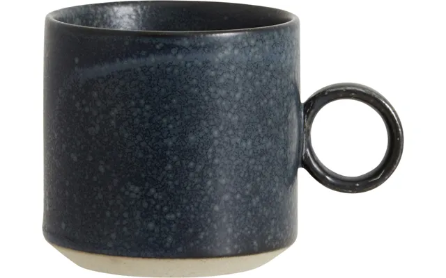 Grainy Cup W. Handle - Dark Blue