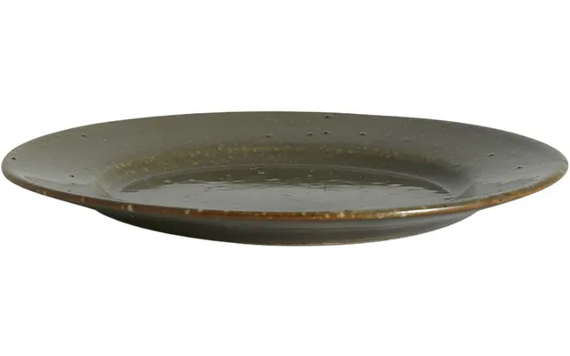 Grawa Saucer Cake Plate - Dark Green