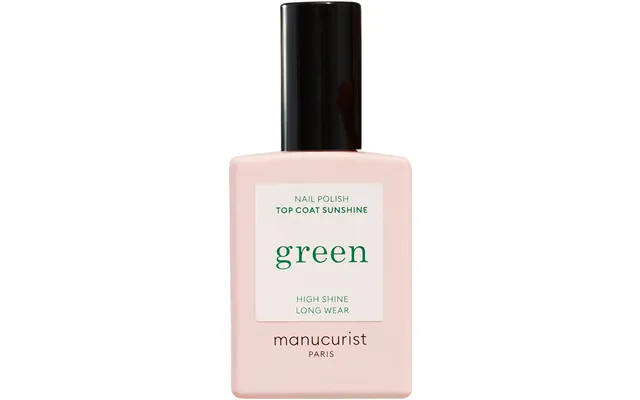 Green Essentials Top Coat Sunshine Natural Gel Effect